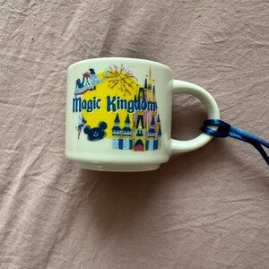 Disney Starbucks Discovery Series Small Ornament